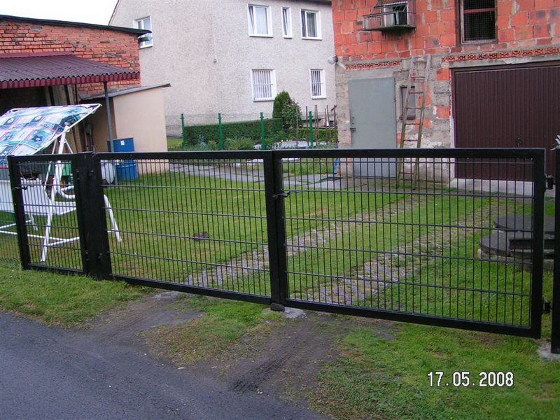 brama dwuskrzydłowa PS1